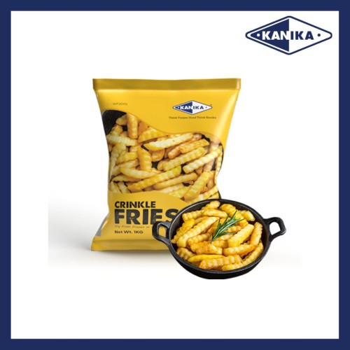 WF20115 [KNK-FCK-1KG] KANIKA FRIES CRINKLE CUT 12X12