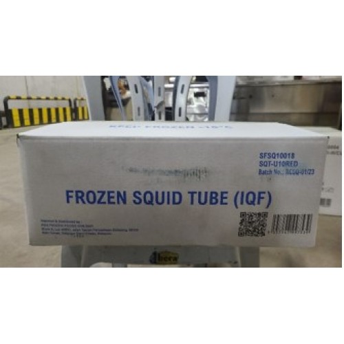 SFSQ10018 [SQT-U10RED] SQUID TUBE U10 IQF (RED COLOUR)