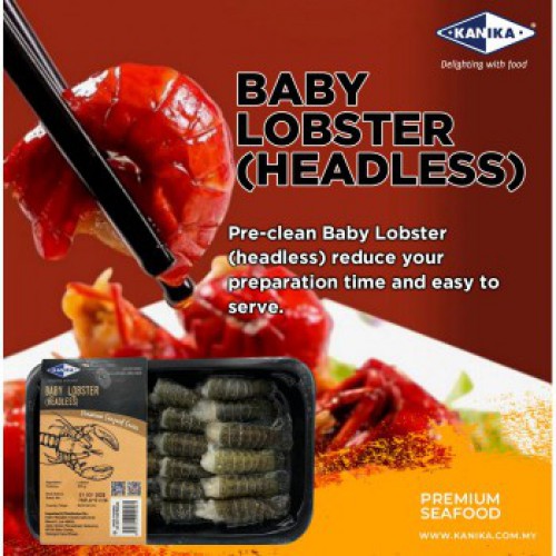 SFLB10003 [KHLSO-B/LOBSTER] KANIKA IQF RAW HLSO BABY LOBSTER