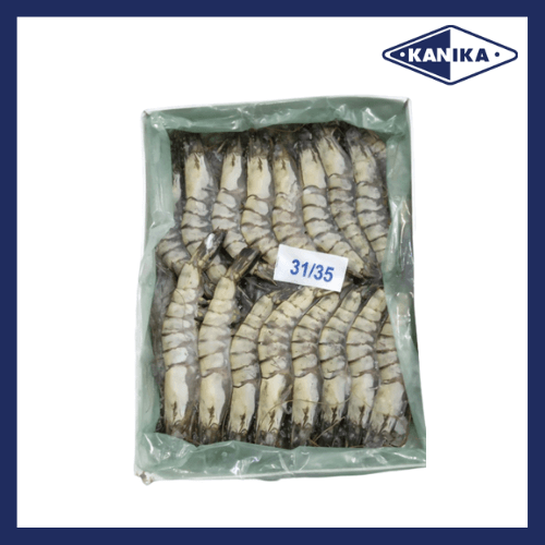 BLACK TIGER PRAWN HOSO 31/40 (+/-1KGX10PKT) BLACK TIGER PRAWN HOSO 31/40 (+/-1KGX10PKT)